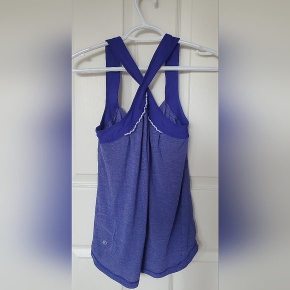 Lululemon, Size 4, Blue Tank - Picture 2 of 3